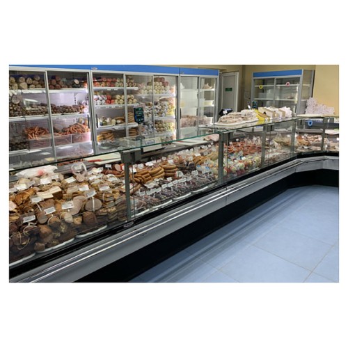 Витрина холодильная ENTECO MASTER НЕМИГА CUBE LUX 375 ВС (выносной агрегат)