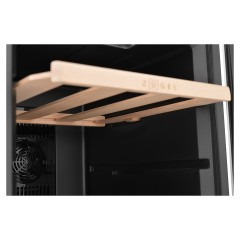 Винный шкаф Zugel ZTWF121B черный