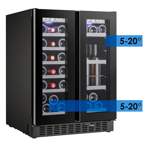 Шкаф винный Temptech Sommelier SOM2D60DRB