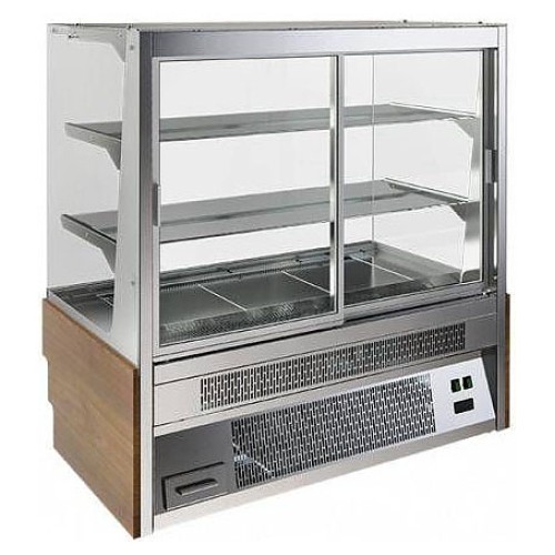 Витрина кондитерская Refettorio Crystal RKC21A-MV с 2 полками