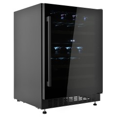 Винный шкаф Zugel ZCWI460DB черный