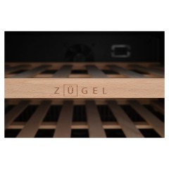 Винный шкаф Zugel ZCWF521DB черный
