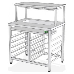 Стол фасовочный для сэндвичей RoboLabs СФ-100Т