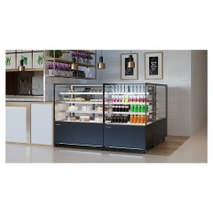 Витрина кондитерская Carboma Cosmo KC71-130 VV 1,2-1 закрытая