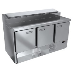 Стол холодильный для пиццы KRONER СХП 3-150-70