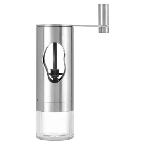 Кофемолка ручная Adhoc Mrs. Bean MC01 акрил / нерж. сталь