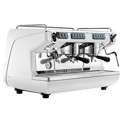 Кофемашина автоматическая Nuova Simonelli Appia Life 2gr V 220V white+high groups+economizer+cup warmer