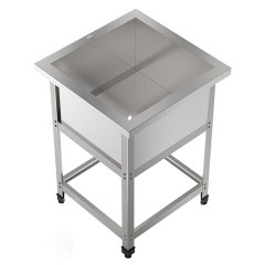 Ванна моечная GPSteel ВМ-1 600/600/850 С (ВМ-1/500) Стандарт