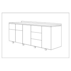 Стол морозильный KAYMAN KСМ-4413/60