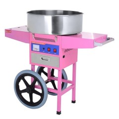 Аппарат для сахарной ваты Hualian HEC-03C с тележкой