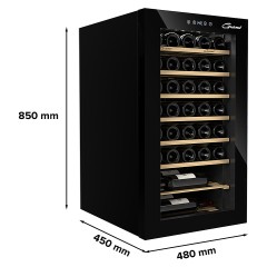 Винный шкаф Libhof Gourmet GM-34 black