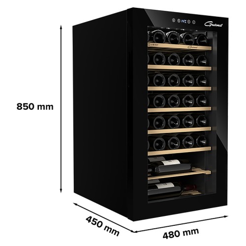 Винный шкаф Libhof Gourmet GM-34 black