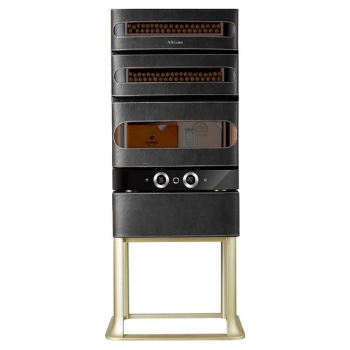 Шкаф для сигар Afidano L3 черный оникс