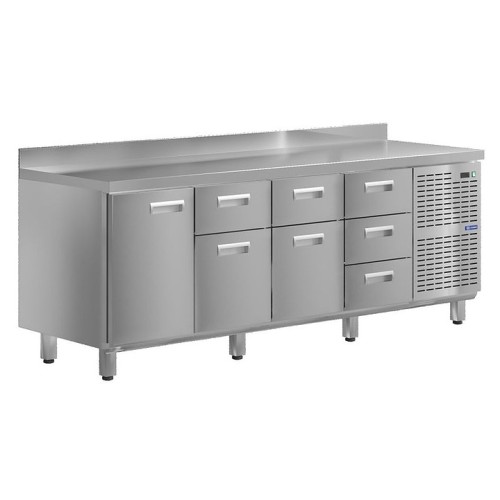 Стол холодильный KAYMAN КСХ-1443/60 (1 дверь, 7 ящиков)