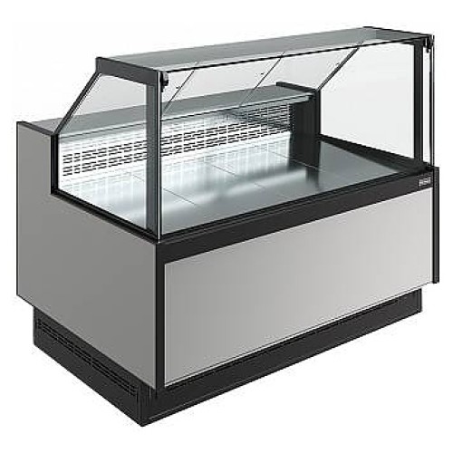 Витрина холодильная Carboma Bavaria 4 GC110 SM 0,94-1 версия 2.0 9006-9005 (без боковин)