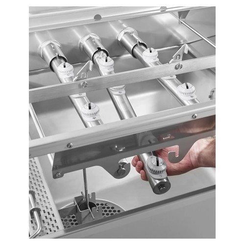 Туннельная (конвейерная) посудомоечная машина Elframo ETE25 EL DX+DAB393+DAB395+KIT NO STEAM+RB29, движение слева направо