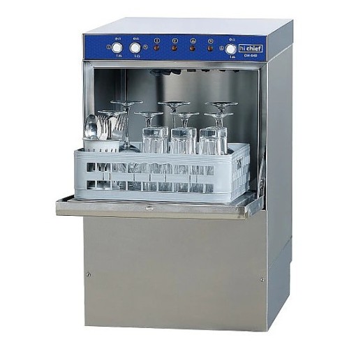 Стаканомоечная машина Hi Chief Chief GW-640+DR+RA ECO с дозатором моющего и ополаскивающего средства