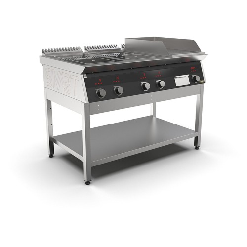 Плита индукционная комбинированная SMART INDUCTION K96-5KPB (с грилем)