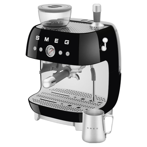 Эспрессо кофемашина SMEG EGF03BLEU черная