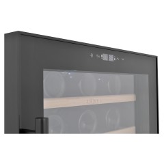 Винный шкаф Zugel ZCWF521DB черный