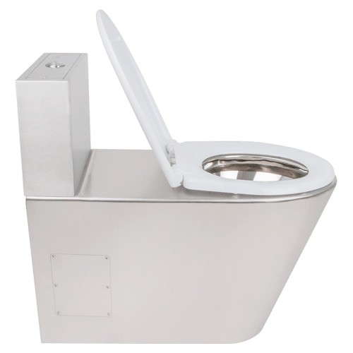 Унитаз антивандальный Oceanus 1-010.1(S) (нерж. сталь) S-выход