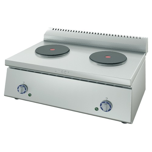 Электроплита ATESY Таверна-2005 (2-конфорочная, l=600 мм)