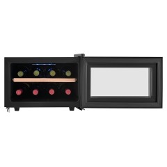 Винный шкаф Zugel ZTWF81B черный