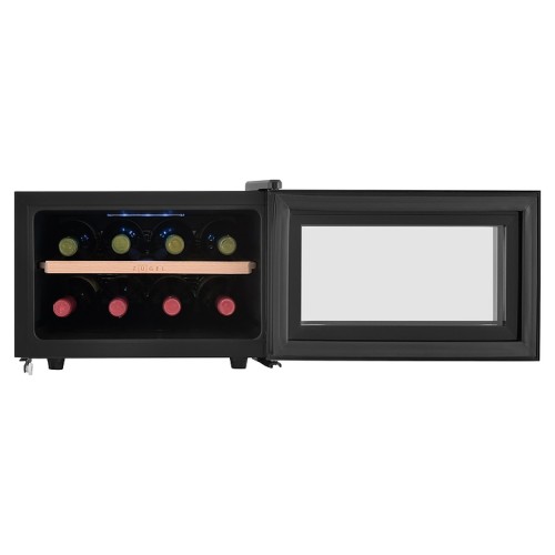 Винный шкаф Zugel ZTWF81B черный