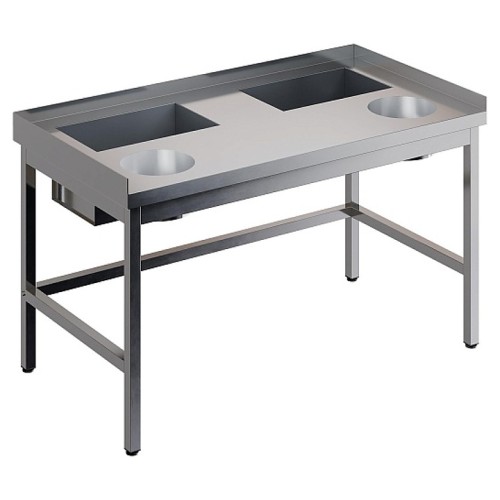 Стол для сбора отходов Restoinox СДК-15/8
