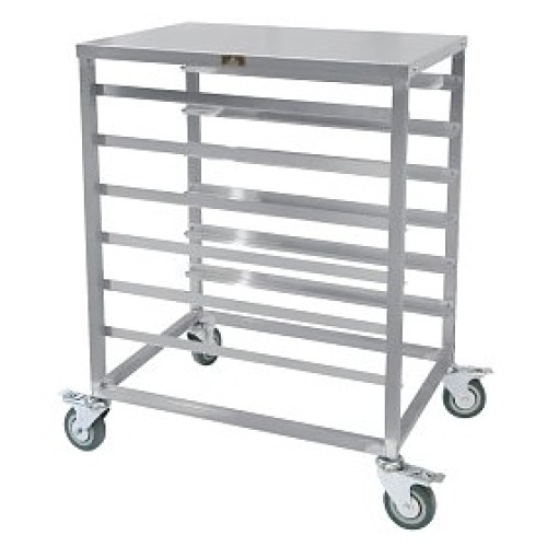 Тележка-шпилька для противней Luxstahl ТШГ-6 (600x400) нерж. с рабочей поверхностью