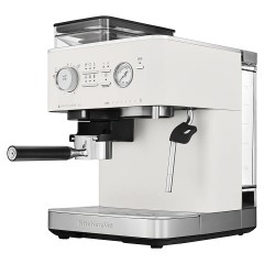 Эспрессо кофемашина полуавтоматическая KitchenAid 5KES6551EPL фарфорово-белая