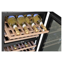 Винный шкаф Zugel ZCWI570DB черный