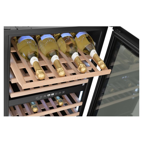 Винный шкаф Zugel ZCWI570DB черный