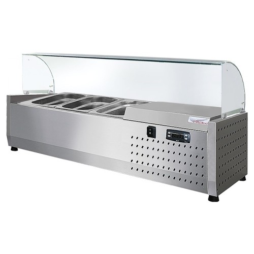 Витрина холодильная Finist ToppingBox НХВсм-3 с моллированным стеклом