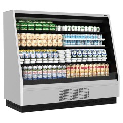 Горка холодильная Carboma F 16-08 VM 1,9-2 версия 2.0 0300 (бок металл) 9006-9005