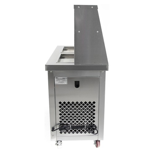 Фризер для жареного мороженого Foodatlas KCB-2F (контейнеры, световой короб, 2 компрессора)