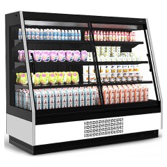 Горка холодильная Carboma F16-08 VV 1,9-1 0300 STANDARD фронт X1 версия 2.0 9006-9005