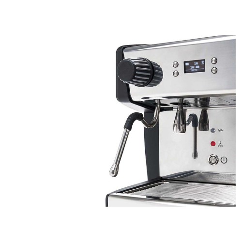 Кофемашина ROBUSTEZZA DE2E высокие группы+дисплей, мультифазная, черная