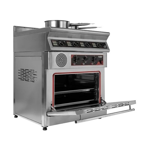 ПЛИТА ИНДУКЦИОННАЯ 4 КОНФ 700 СЕР КОБОР I7-4SO