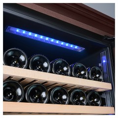 Винный шкаф MEYVEL MV99PRO-KBT2 Спелая вишня