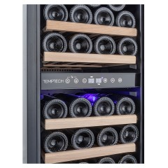 Винный шкаф Temptech Premium WPQ38DCS нерж. сталь