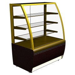 Витрина кондитерская Carboma K70 VV 1,3-1 Standard (ВХСв - 1,3д Люкс)
