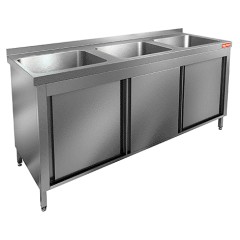 СТОЛ КУПЕ С ВАННОЙ МОЕЧНОЙ НСЗК3М-18/7Б