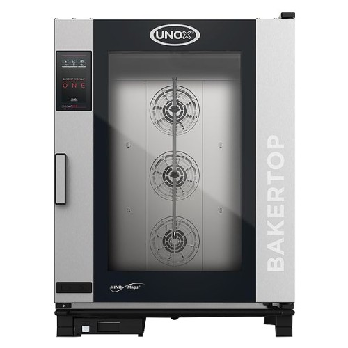 Пароконвектомат UNOX XEBC-10EU-E1LM петли справа