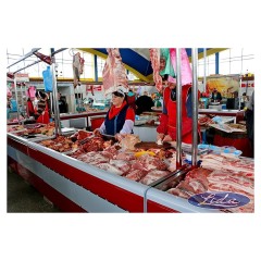 Стол холодильный Lida S-1 (1200х1200х900 мм) встроенный холод, угловой внутренний