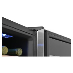 Винный шкаф Zugel ZTWF182DX нержавеющая сталь