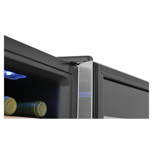 Винный шкаф Zugel ZTWF182DX нержавеющая сталь