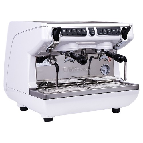 Кофемашина Nuova Simonelli Appia Life Compact 2 Gr V белая, высокие группы, экономайзер, автомат