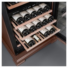 Винный шкаф MEYVEL MV77PRO-KBT2 Итальянский орех