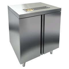 Стол закрытый HICOLD НБМСЗКСО-7/5 (с каплесборником и ополаскивателем)